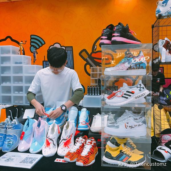 品牌运动鞋一手货源上海titancustomz球鞋定制服